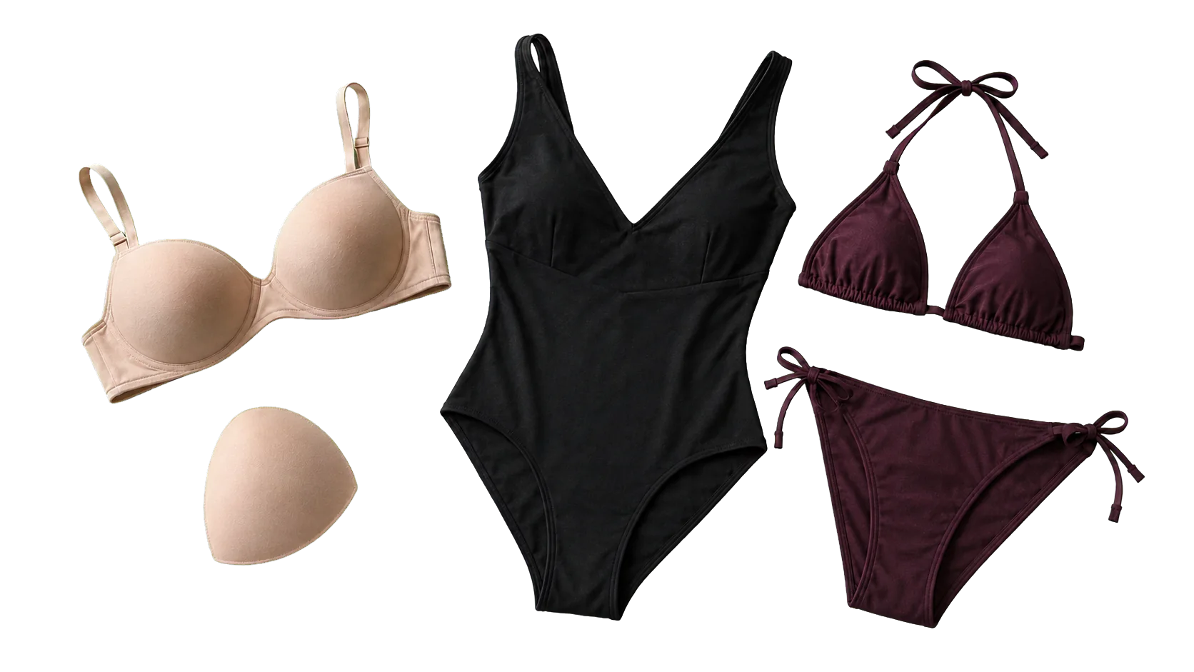 Sütyen, mayo, bikini ve cup uygulama grubu